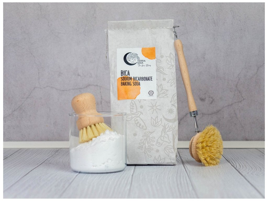 Terra Gaia Wooden Pot Brush