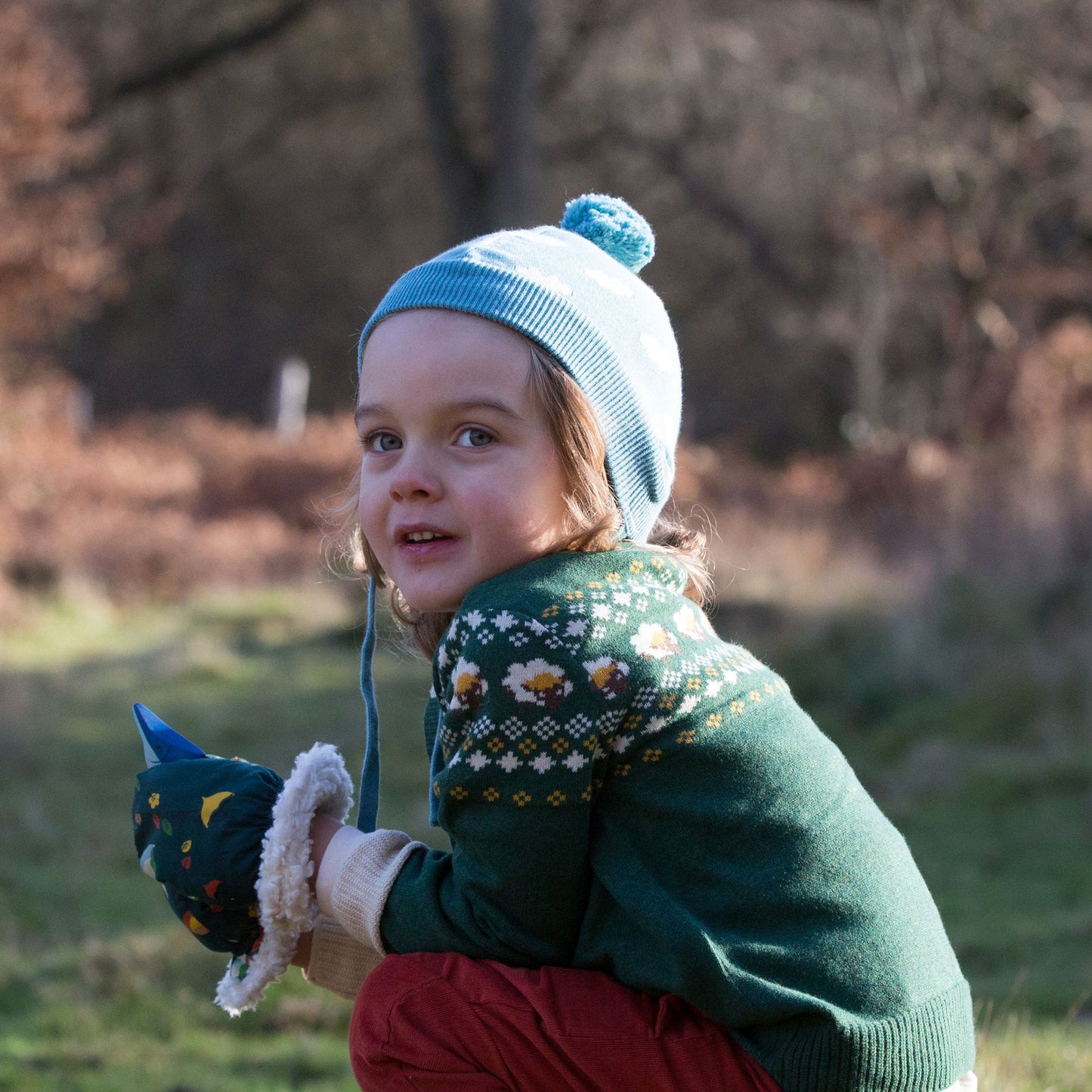 LGR From One To Another Fair Isle Sheep Knitted Cardigan