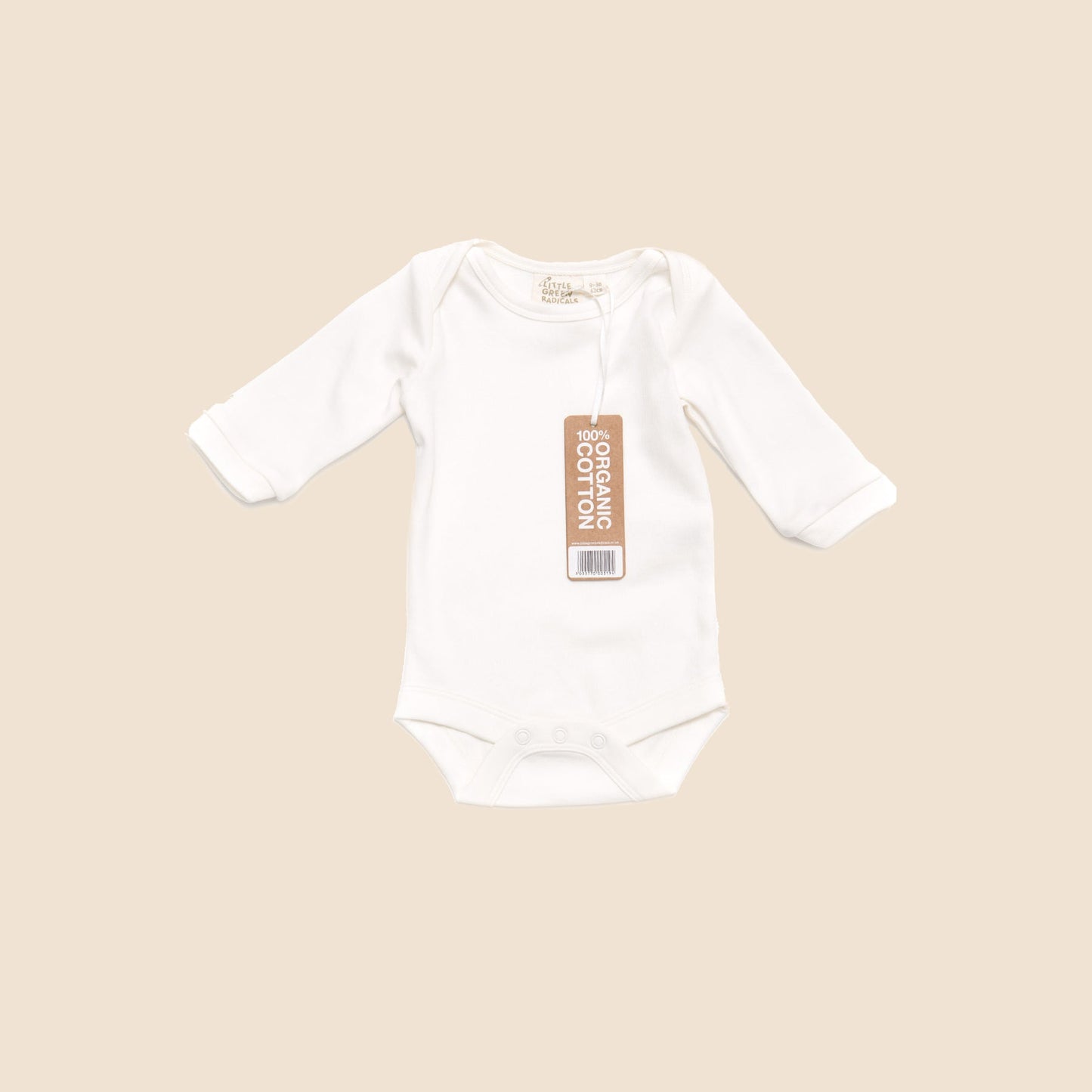 LGR Natural Long Sleeve Baby Body